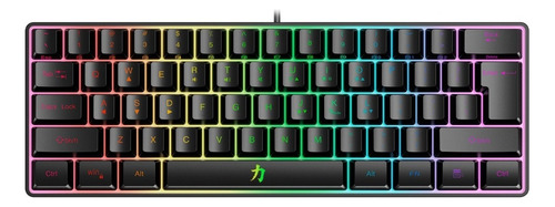 Teclado Gamer Multifuncion Retroiluminado Rgb Neotokio Mini