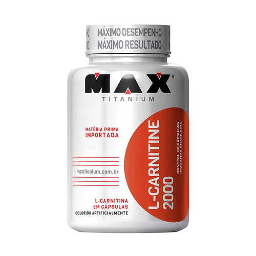 L Carnitine 2000 60 Capsulas Max Titanium