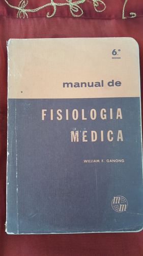 Libro De Medicina Fisiología De Ganong Usado