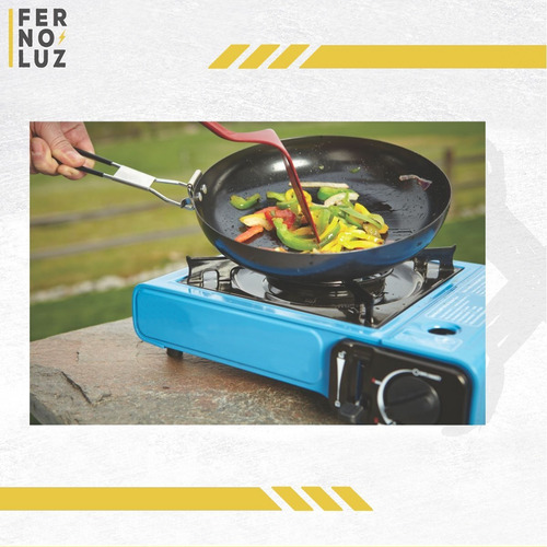 Imagen 5 de 10 de Cocina De Camping Anafe Portatil Con Maletin