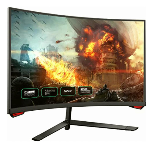 Fiodio Monitor Led Curvado De 24 Pulgadas De 144 Hz Full Hd