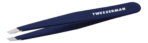 Tweezerman Exclusiva Pinza Inclinada Azul Noche