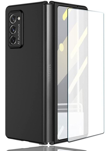 Funda Para Samsung Galaxy Z Fold 2 Negro Resistente Delgada