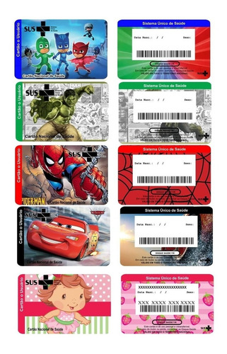 Imagem 10 de 10 de Arquivo Digital Cartão Do Sus + De 800 Moldes Prontos Impres