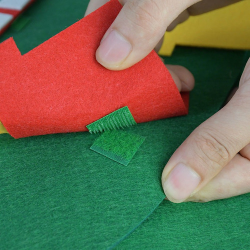 Enfeite Árvore Natal Diy Feltro Para Decoração