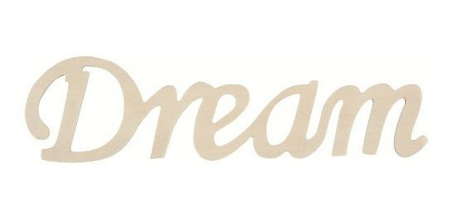 Letras De Madera:  Dream .