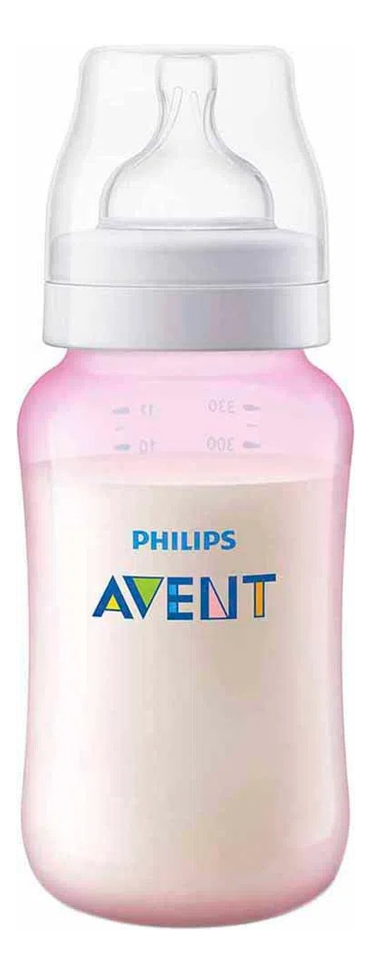 Avent Biberón Classic Rosa 330ml Scf567/17