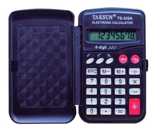 Mini Calculadora 8 Digitos Ts-328a Raiz Cuadrada Porcentajes