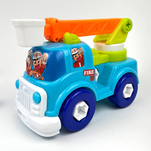Caminhão Monta E Desmonta Brinquedo Infantil Com Ferramentas