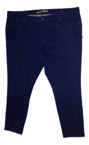 Pantalón Azul Mezclilla - Mujer - Strech - Talla 44/26w