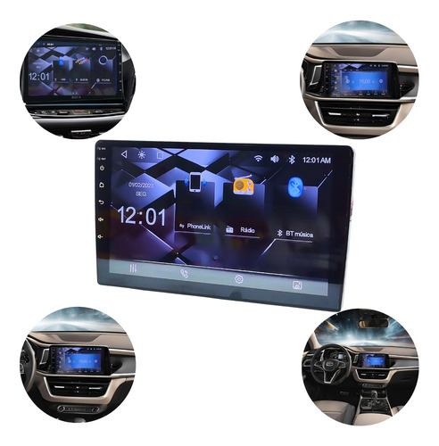 Multimídia Mp5 9 Polegada H-tech Usb Bluetooth Touch