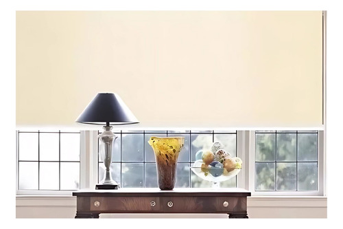 Cortina Roller Blackout 150x240cm Color Crema