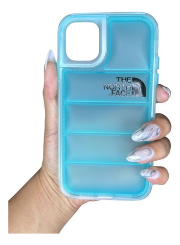 Funda Case The North Face Mate Para Iphone 2 En 1 Verde Menta Iphone 15