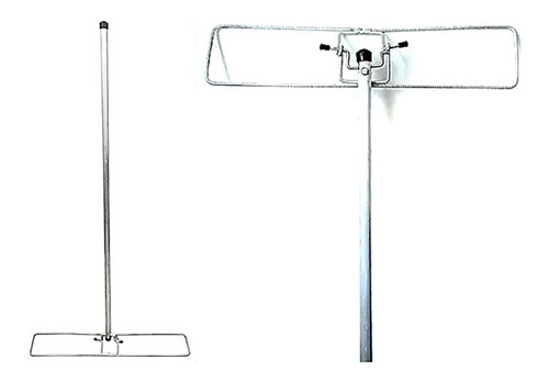 Abrillantador De Pisos Con Mango De Aluminio O Porta Dry Mop