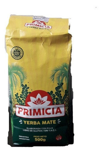 Yerba Primicia Por 1/2 Kg 