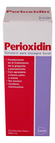 Enjuague Bucal Perioxidin Sin Alcohol 500ml