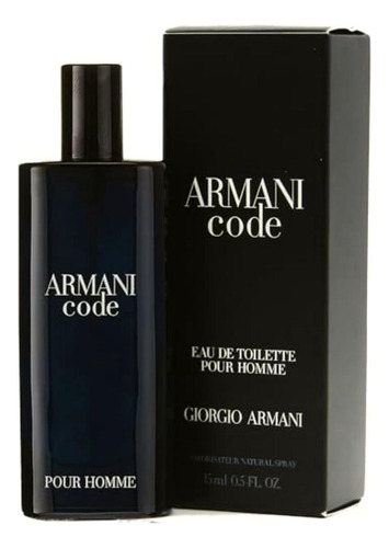Giorgio Armani Code Eau De Toilette Spray For Men, 0.5 Ounce