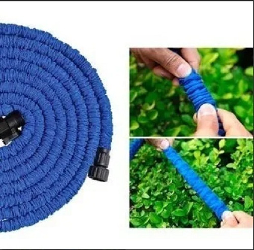 Manguera Agua Expandible Magic Hose Con Pistola 15 Mt Lavado