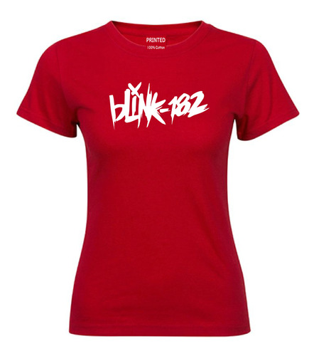 Polera Mujer Estampado Blink 182 /03