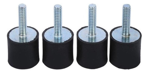 4 Soportes De Goma Amortiguadores Antivibración Silentblock