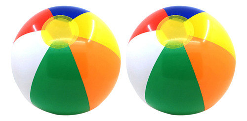 8 Peças De 23 Cm Summer Ball Beach Toy Random Color
