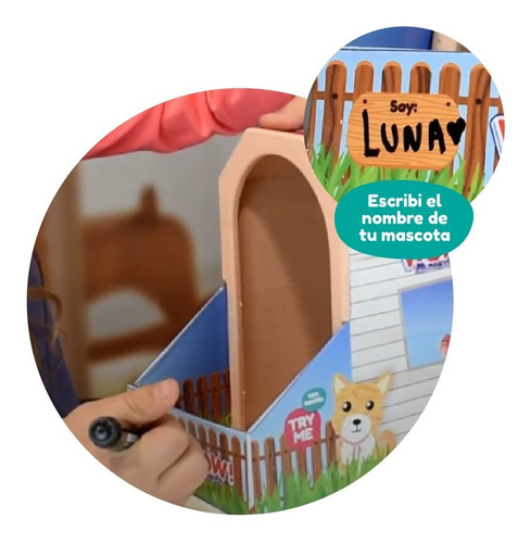 Imagen 3 de 5 de Peluche Mi Mascota Wow Interactiva C/ Sonido Camina Animales