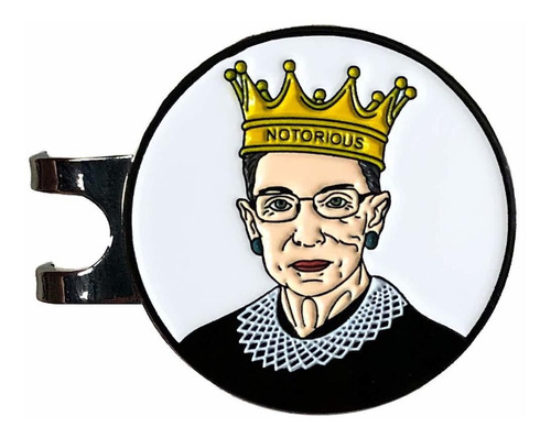 Clip Para Sombrero De Golf Ruth Bader Ginsburg Con Marc...