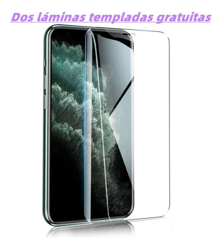 New Funda Transparente De Pc Con Película De Lente For iPhone