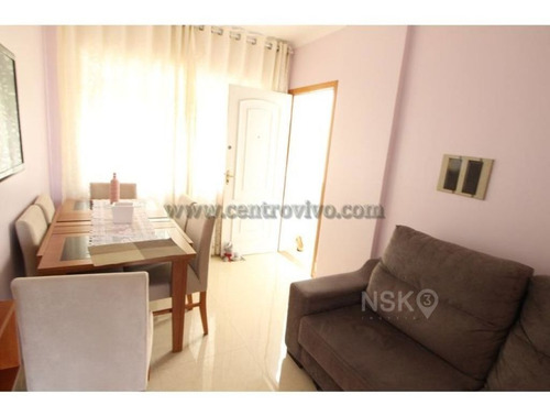 Imagem 2 de 15 de Ótimo Apartamento Com 2 Dorm. Com 47m² - Santa Cecília - Ed3055
