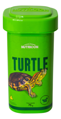 Alimento P/tartarugas E Répteis Nutricon Turtle 75gr