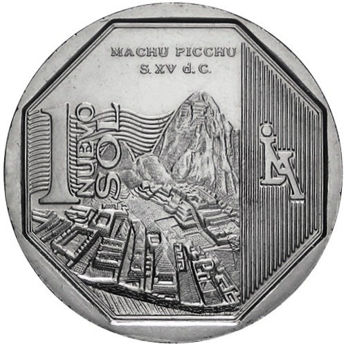 Moneda De 1 Sol Machu Picchu 2011