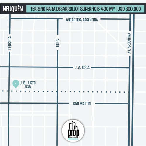 Imagen 1 de 3 de Terreno Para Desarrollo Juan B. Justo 900
