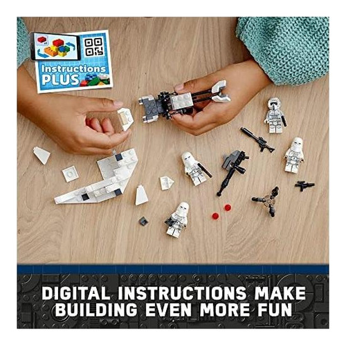 Lego Star Wars: Batalla Snowtrooper, Set De Construcción