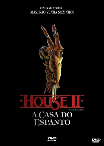 House Ii - A Casa Do Espanto - Dvd - Arye Gross - Royal Dano