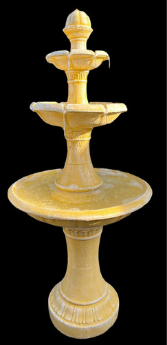 Imagen 2 de 4 de Fuente Agua 160 Cm Cemento Terracota Uruguay