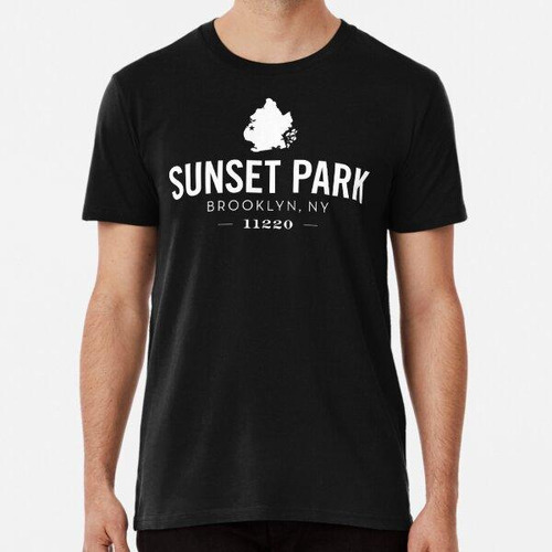 Remera Sunset Park - Brooklyn, Ny (blanco) Algodon Premium