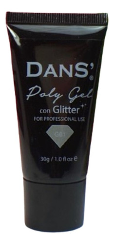 (30grs) G01 - Polygel Con Glitter - Dans