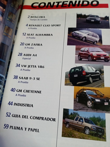 Imagen 2 de 6 de Revista Motor Y Volante El Auto Del Año 2002 Autos