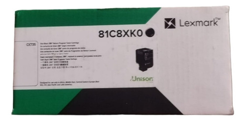 Toner Lexmark 81c8xk0 