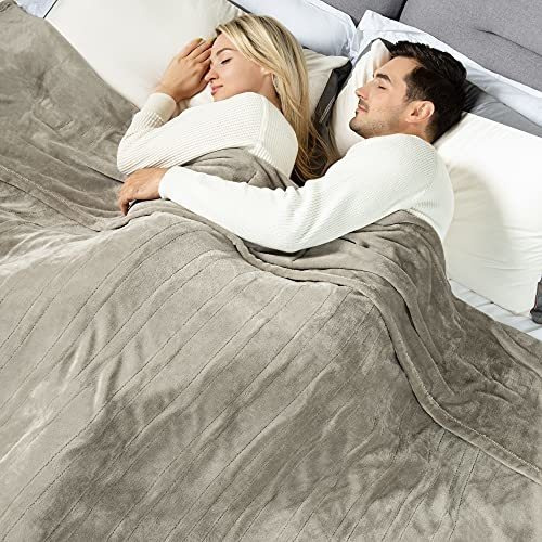 [5 Años De Garantía] Woomer Electric Heated Throw 9ly2n