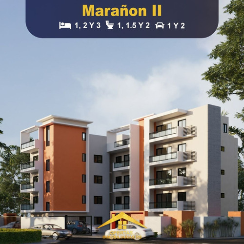 Proyecto Residencial Con Apartamentos De  2 Y 3 Habitaciones, Marañon Ii, Sto. Domingo Norte