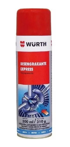 Desengraxante Express Spray Limpa Motor Óleo Rodas Wurth