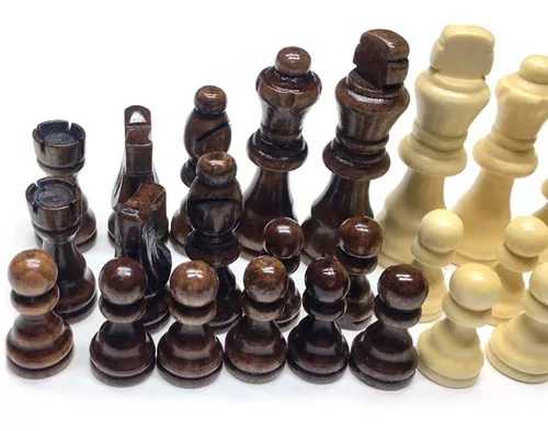 1 conjunto = 32 peças de alta qualidade 3 Polegada original peças xadrez  madeira maciça chessman accessoies