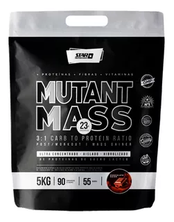 Mutant Mass N.o. 5 Kg Star Nutrition Ganador De Peso Con Precursor De Oxido Nitrico