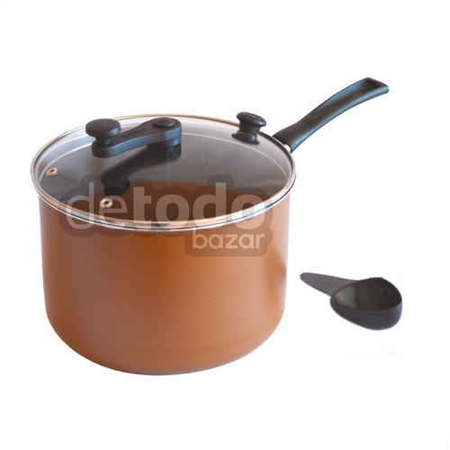 Imagen 2 de 10 de Olla Pochoclera Antiadherente Amalfitana Jovifel 7 Litros