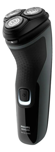 Rasuradora Barba Philips Maquina Afeitar Norelco Series 2300 Color Negro