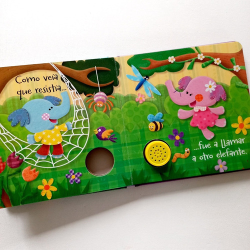 Imagen 2 de 3 de Libro C/ Sonido Cancion Un Elefante Se Balanceaba