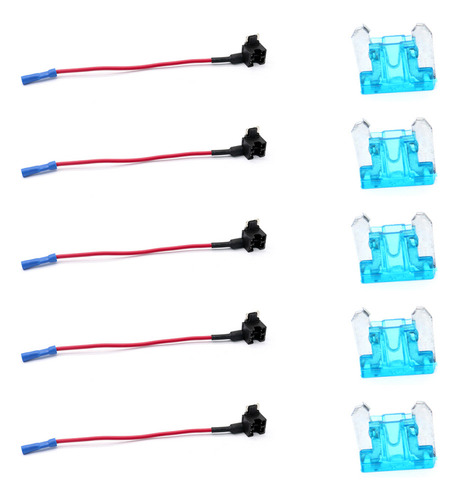 Bx Adaptador De Fusibles Para Coche De 12 V Con 5