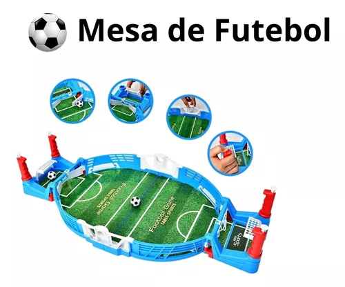 Mini Jogo Futebol De Mesa Portátil Arena Infantil Pinball