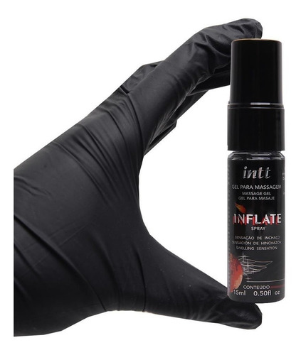 Gel Inflate Corporal Para Massagem Excitante 15ml - Intt